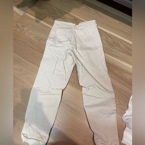 Everlane Cream Cropped Wide Leg Pants Women’s Size 6